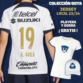 19 Ali vila - Colección Goya Mujer - Jersey Local + Playera y Gorra de Regalo