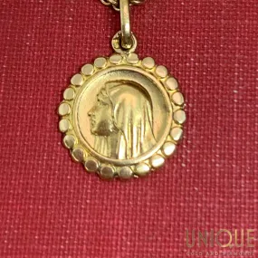 22k Mother Mary Charm