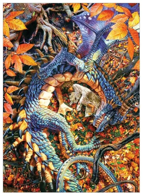 Abby's Dragon Jigsaw Puzzle (1000 Pieces)