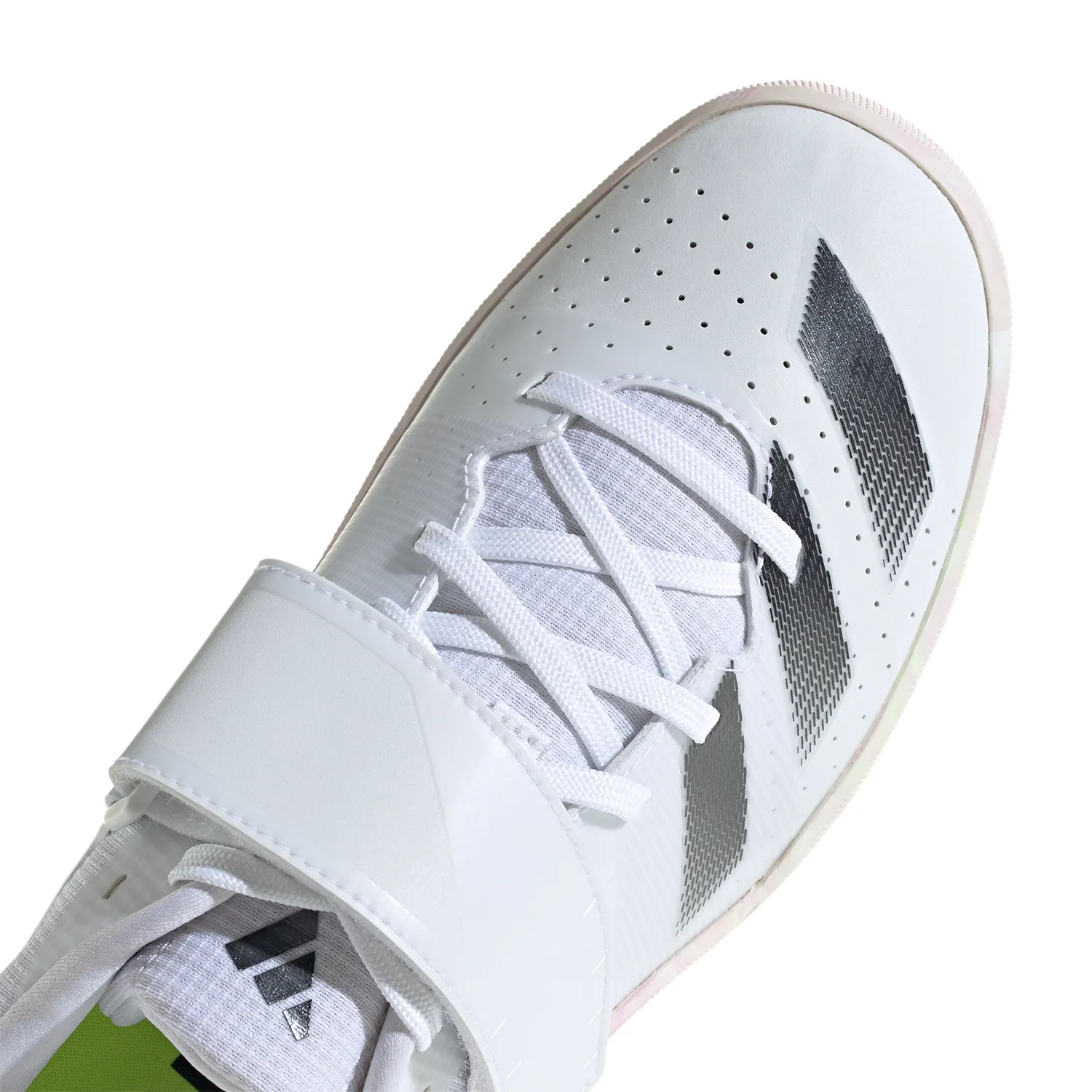 adidas adizero Throws  Cloud White/Core Black/Green Spark