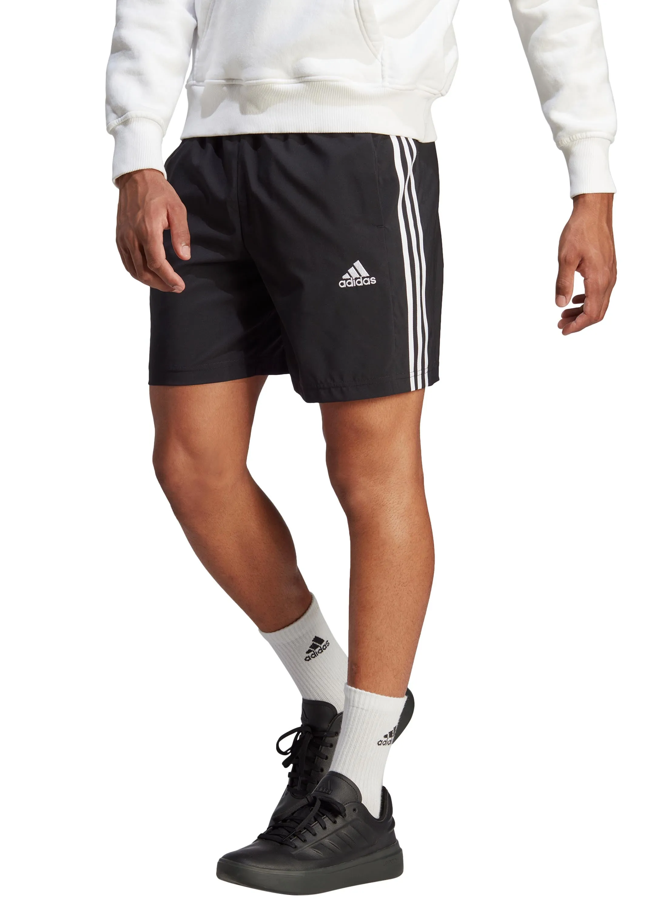 Adidas Mens 3 Stripes Chelsea Shorts  IC1484