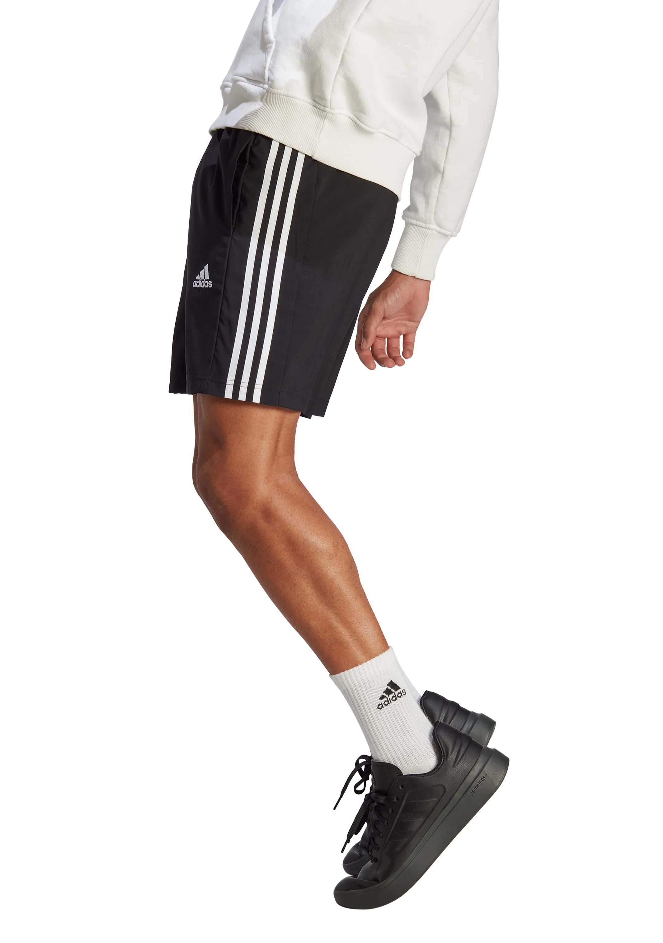 Adidas Mens 3 Stripes Chelsea Shorts  IC1484