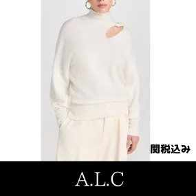 A.L.C.  |Long Sleeves Plain V-neck & Crew neck