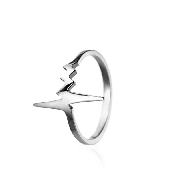 AMOUR TINY HEARTBEAT RING