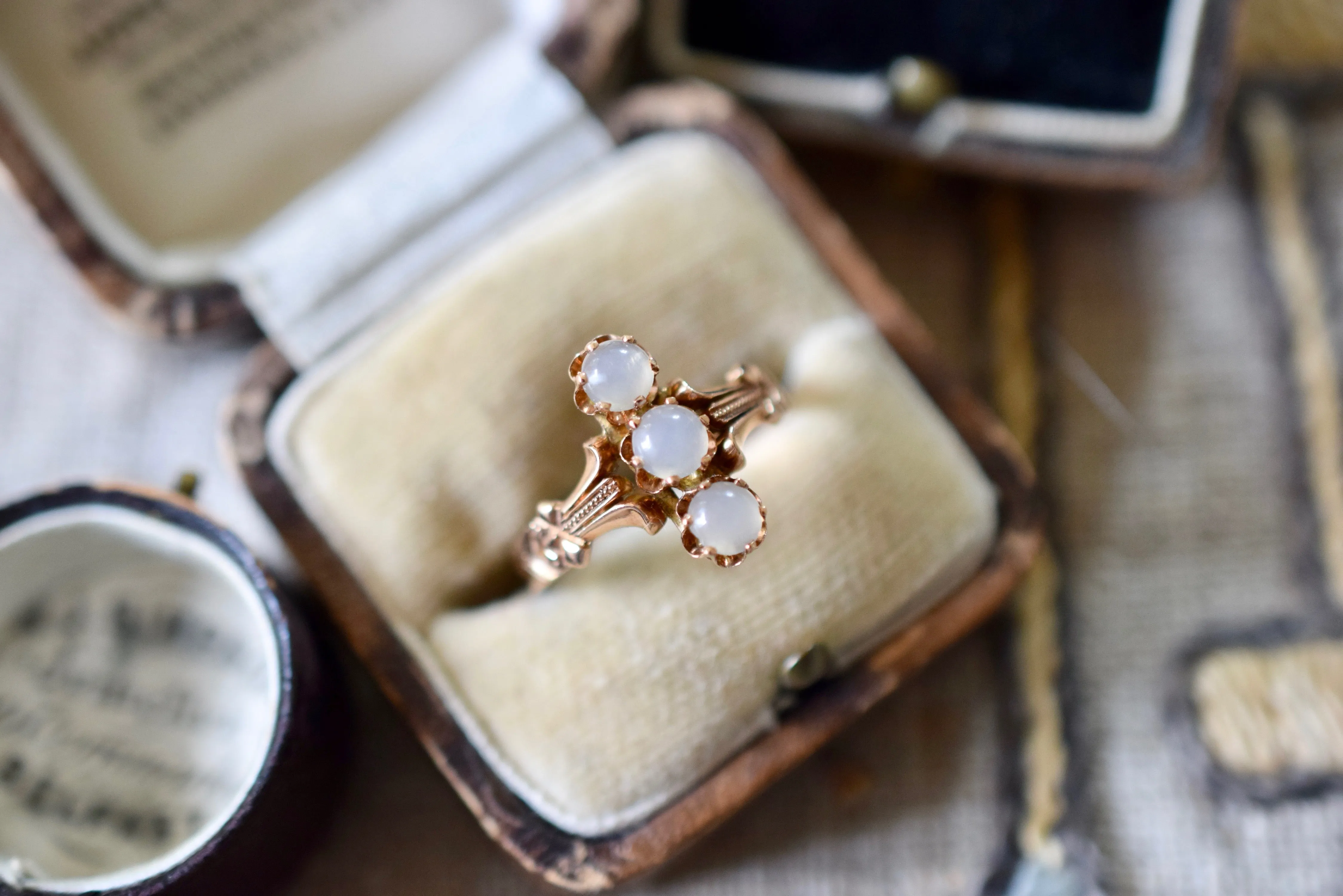 Antique Victorian Moonstone Ring