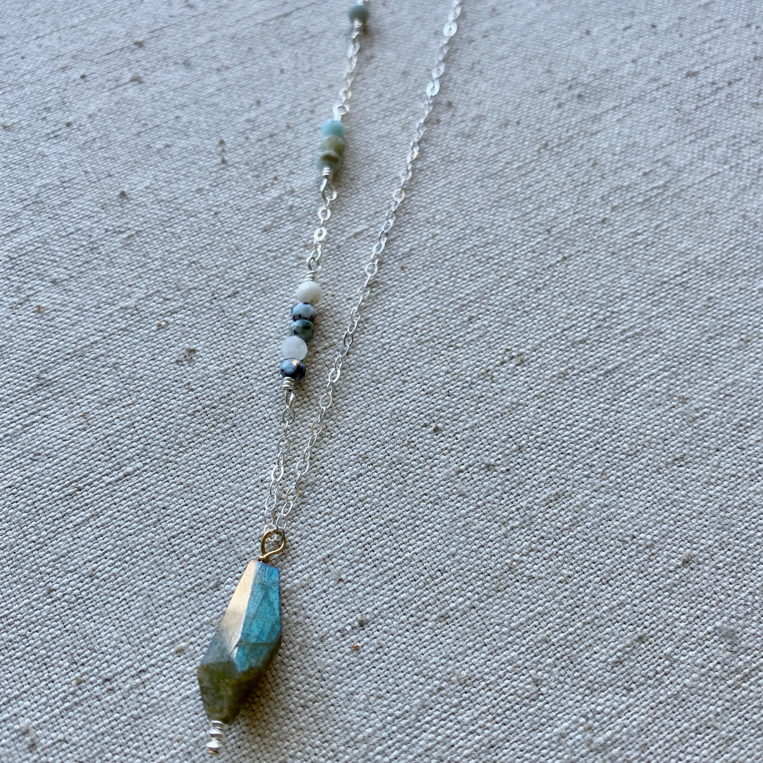 Asym Labradorite Necklace