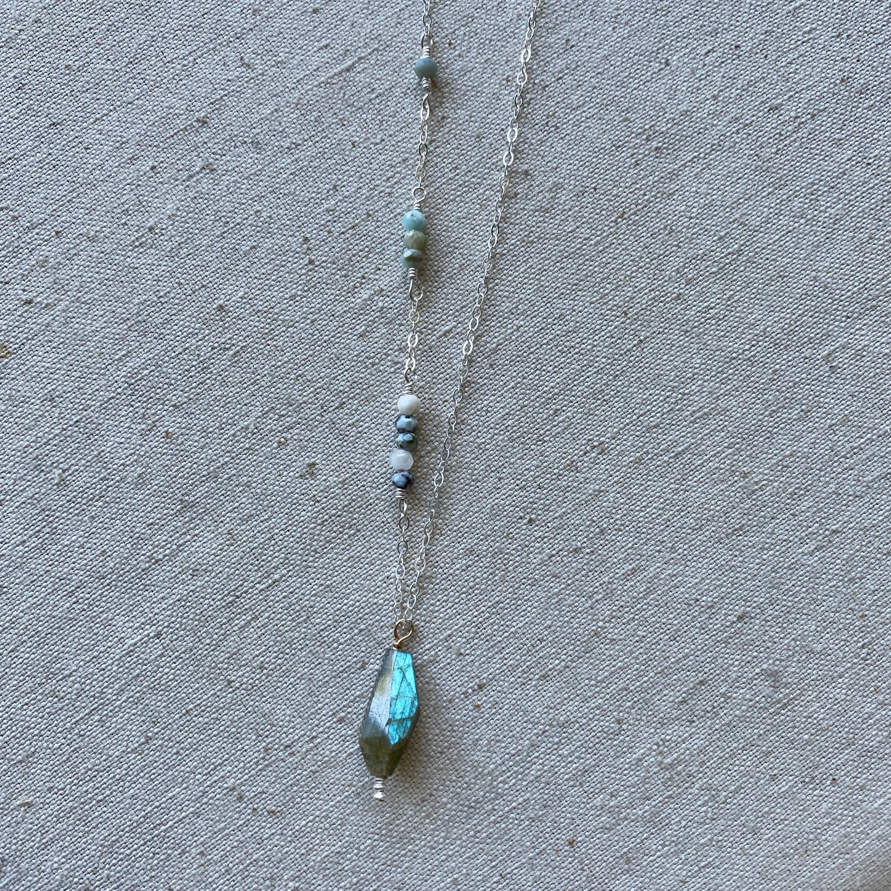 Asym Labradorite Necklace