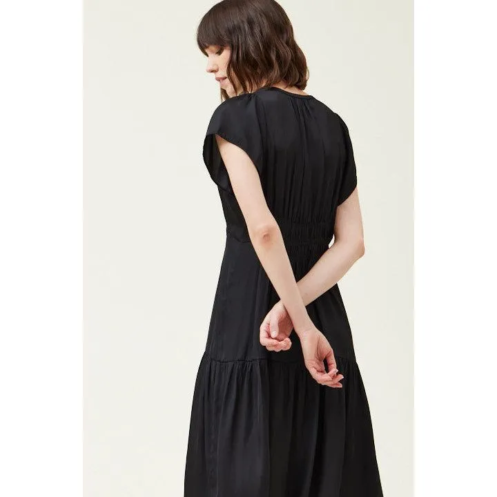 Ava Grade and Gather Black Midi Dress