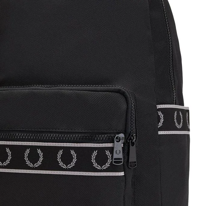 BACKPACK CONTRAST TAPE Man Black