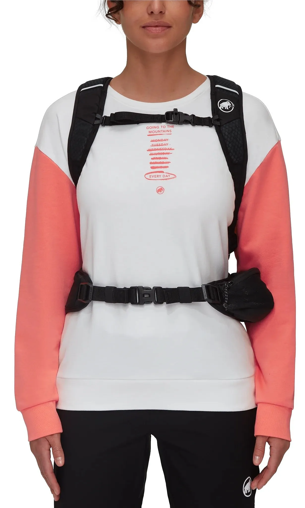 backpack Mammut Lithium 20 - Salmon/Black - women´s