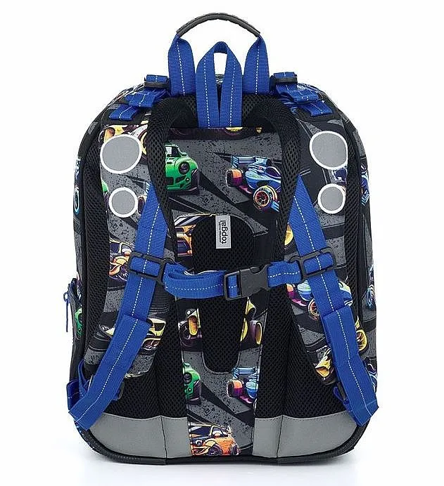 backpack Topgal BEBE 24011 - G/Black/Blue - boy´s