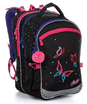 backpack Topgal COCO 20004 - G/Black - girl´s