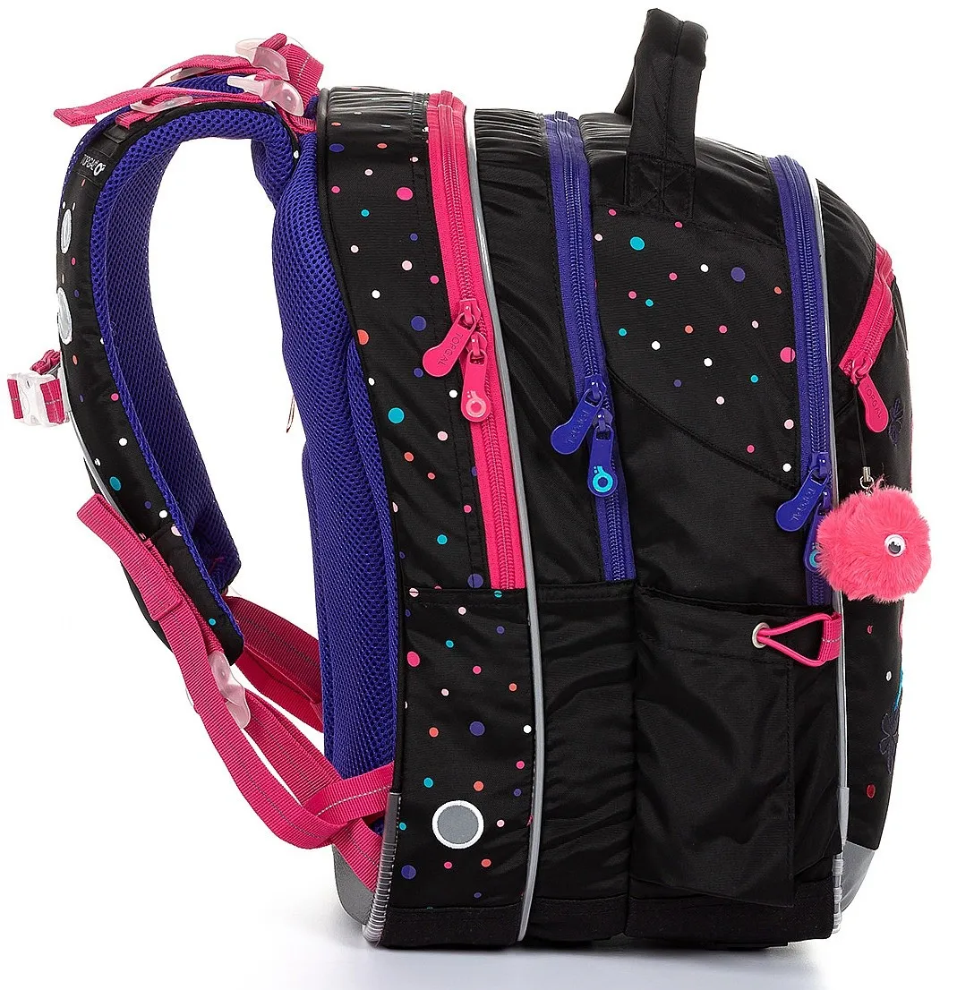 backpack Topgal COCO 20004 - G/Black - girl´s