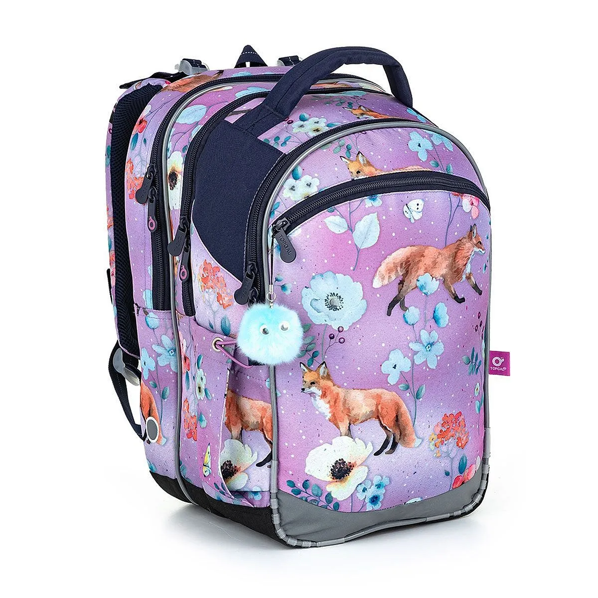 backpack Topgal COCO 22006 - G/Violet - girl´s