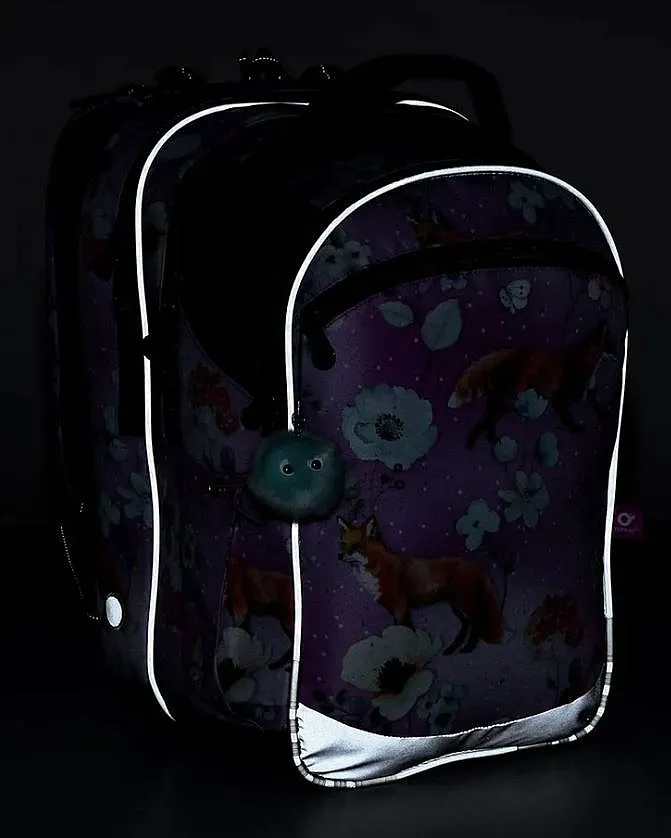 backpack Topgal COCO 22006 - G/Violet - girl´s