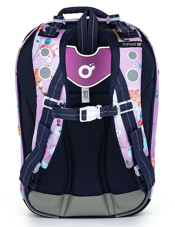 backpack Topgal COCO 22006 - G/Violet - girl´s