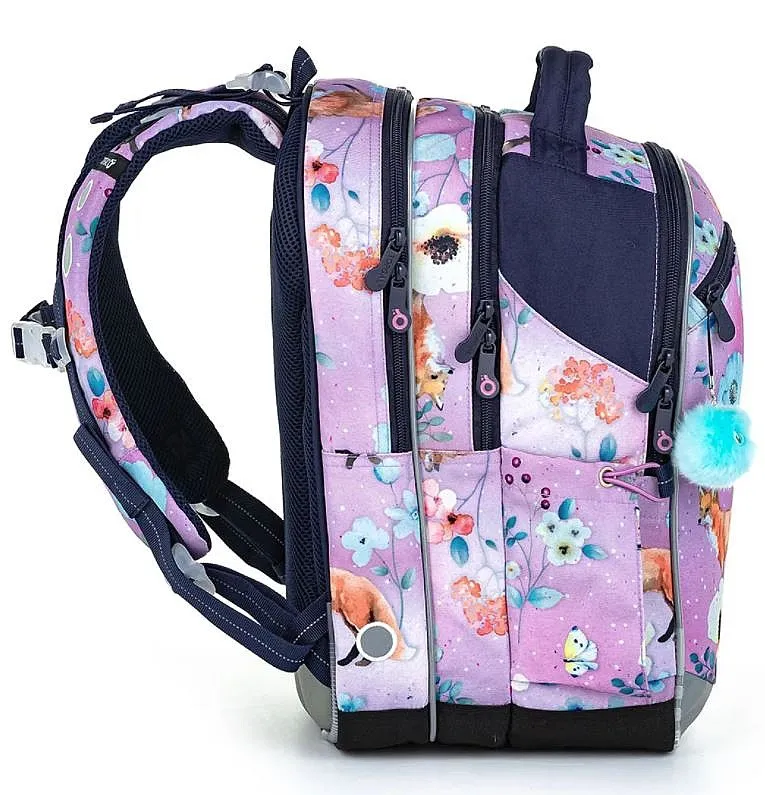 backpack Topgal COCO 22006 - G/Violet - girl´s