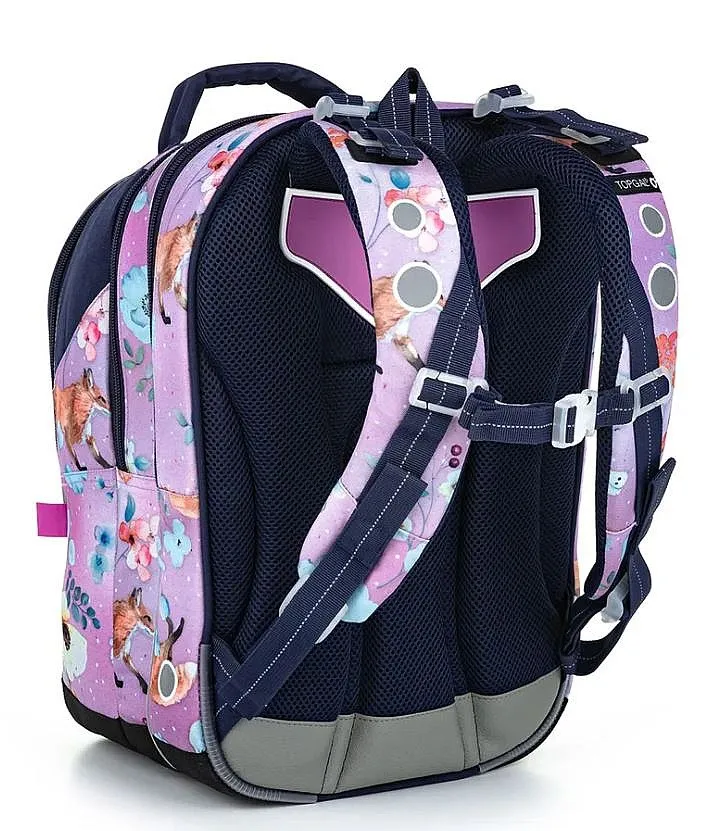 backpack Topgal COCO 22006 - G/Violet - girl´s