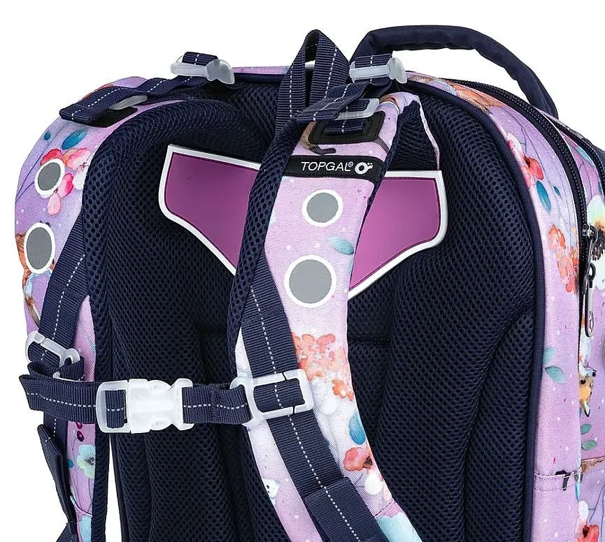 backpack Topgal COCO 22006 - G/Violet - girl´s