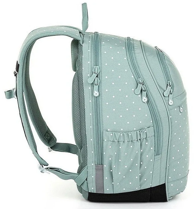 backpack Topgal RUBI 23021 - G/Mint/Dot