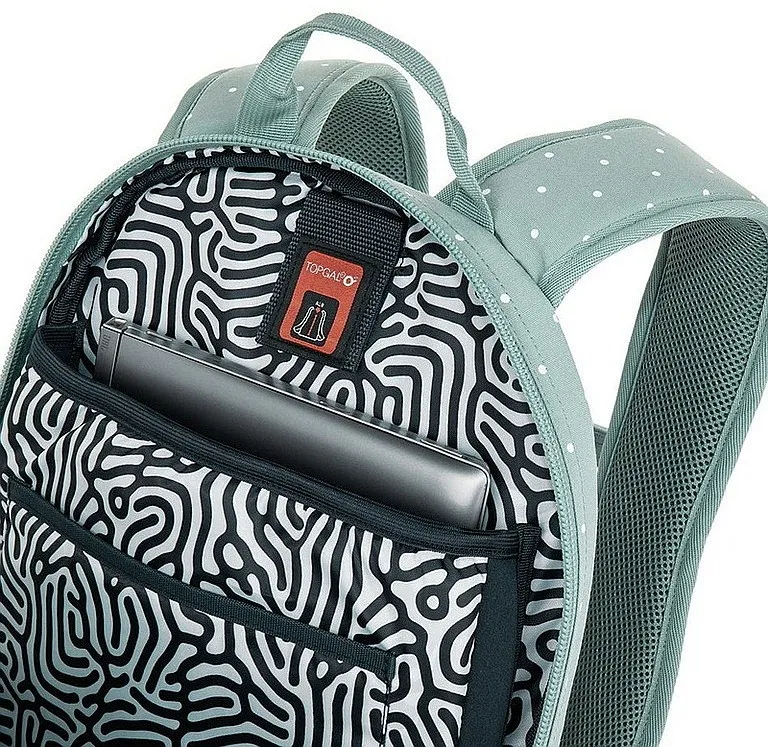 backpack Topgal RUBI 23021 - G/Mint/Dot