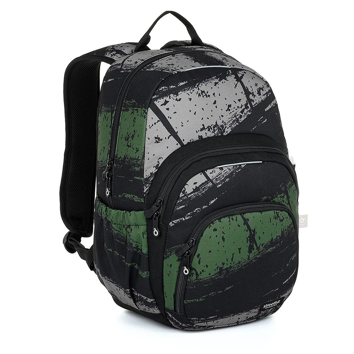 backpack Topgal SKYE 23031 - Black/Green/Gray