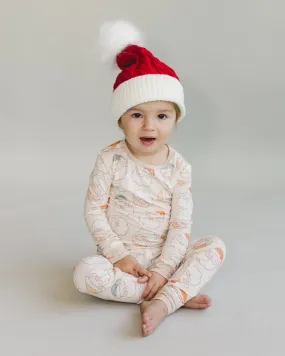 Bamboo Two Piece Set | Cute Santa