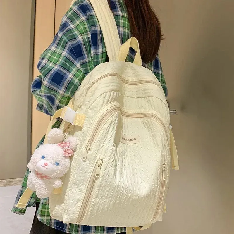 BCB248 Cool Backpack - Kawaii Nylon Laptop Book Bag