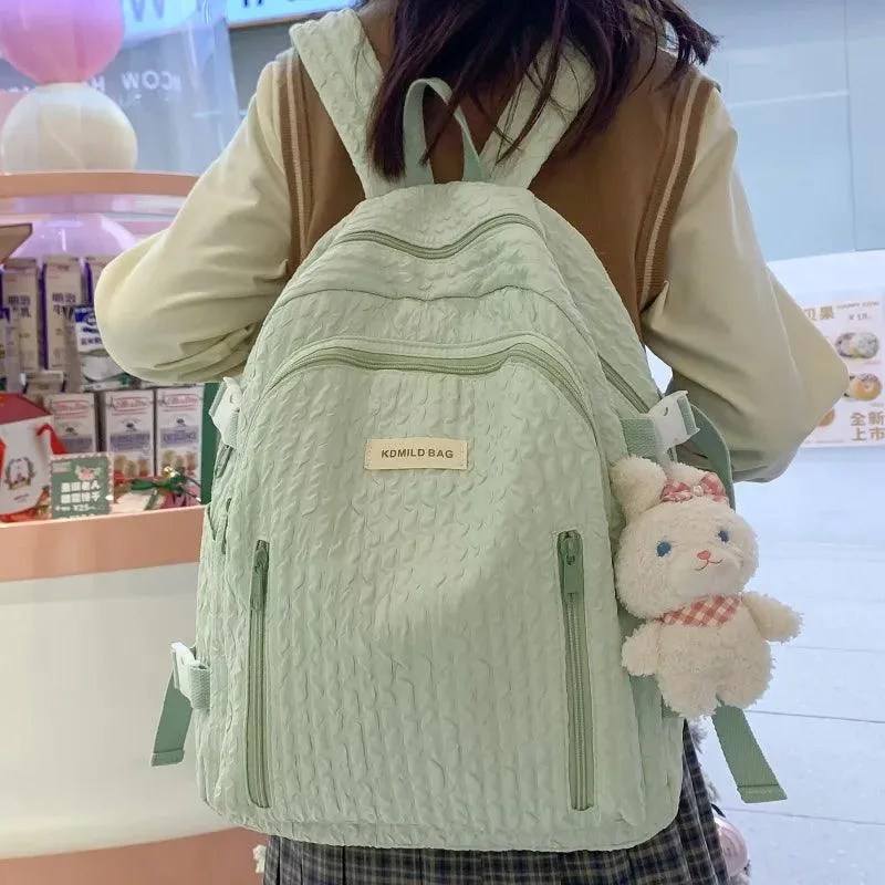 BCB248 Cool Backpack - Kawaii Nylon Laptop Book Bag