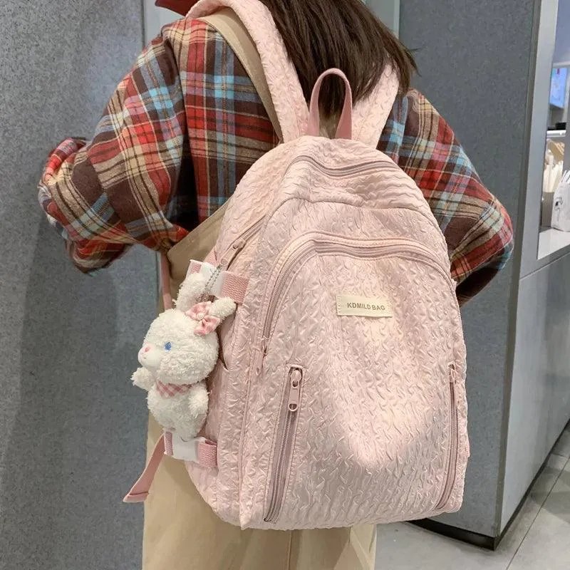 BCB248 Cool Backpack - Kawaii Nylon Laptop Book Bag