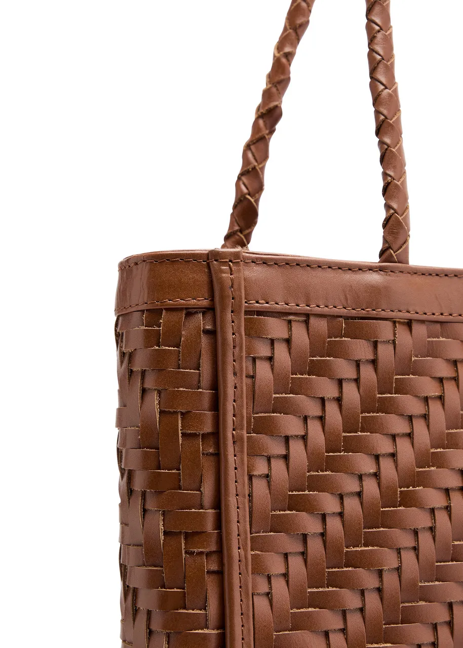 BEMBIEN Le Tote woven leather tote  -                         -                     -                