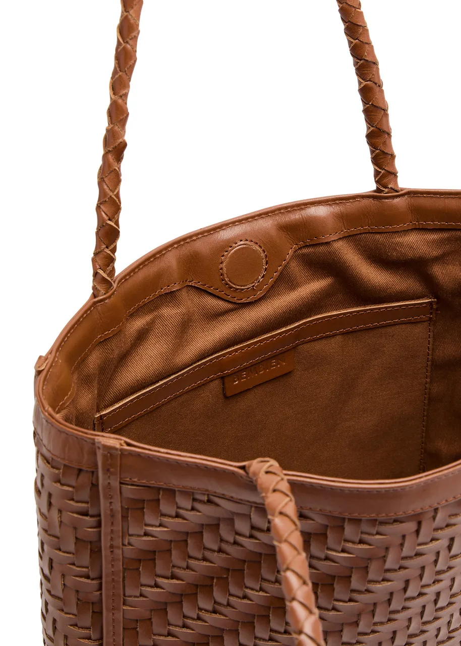 BEMBIEN Le Tote woven leather tote  -                         -                     -                