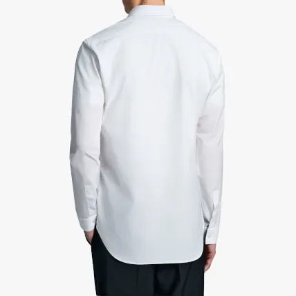 Berluti  |Poplin Shirt With Embroidered Scritto Pocket