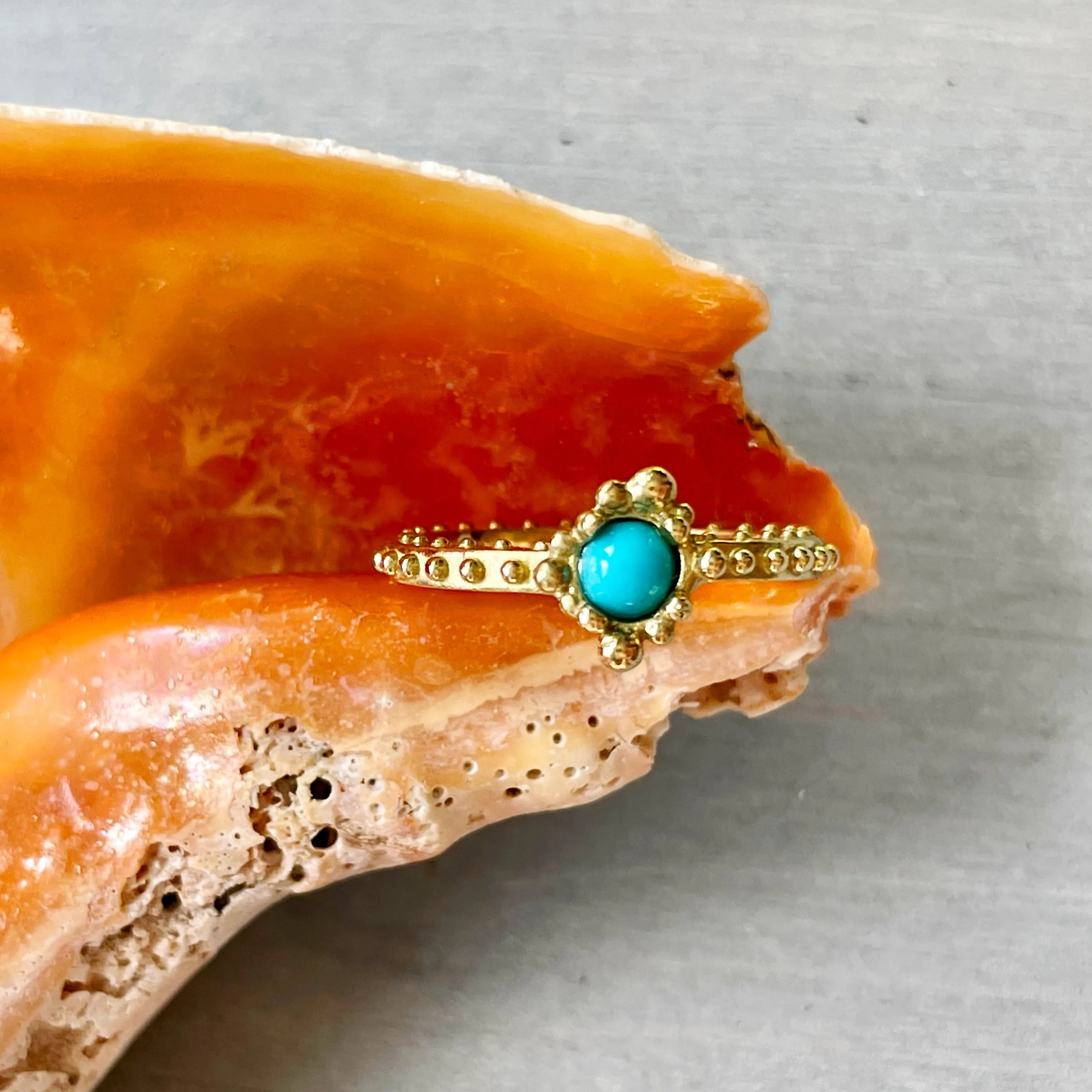 BOHEME BUBBLE TURQUOISE RING