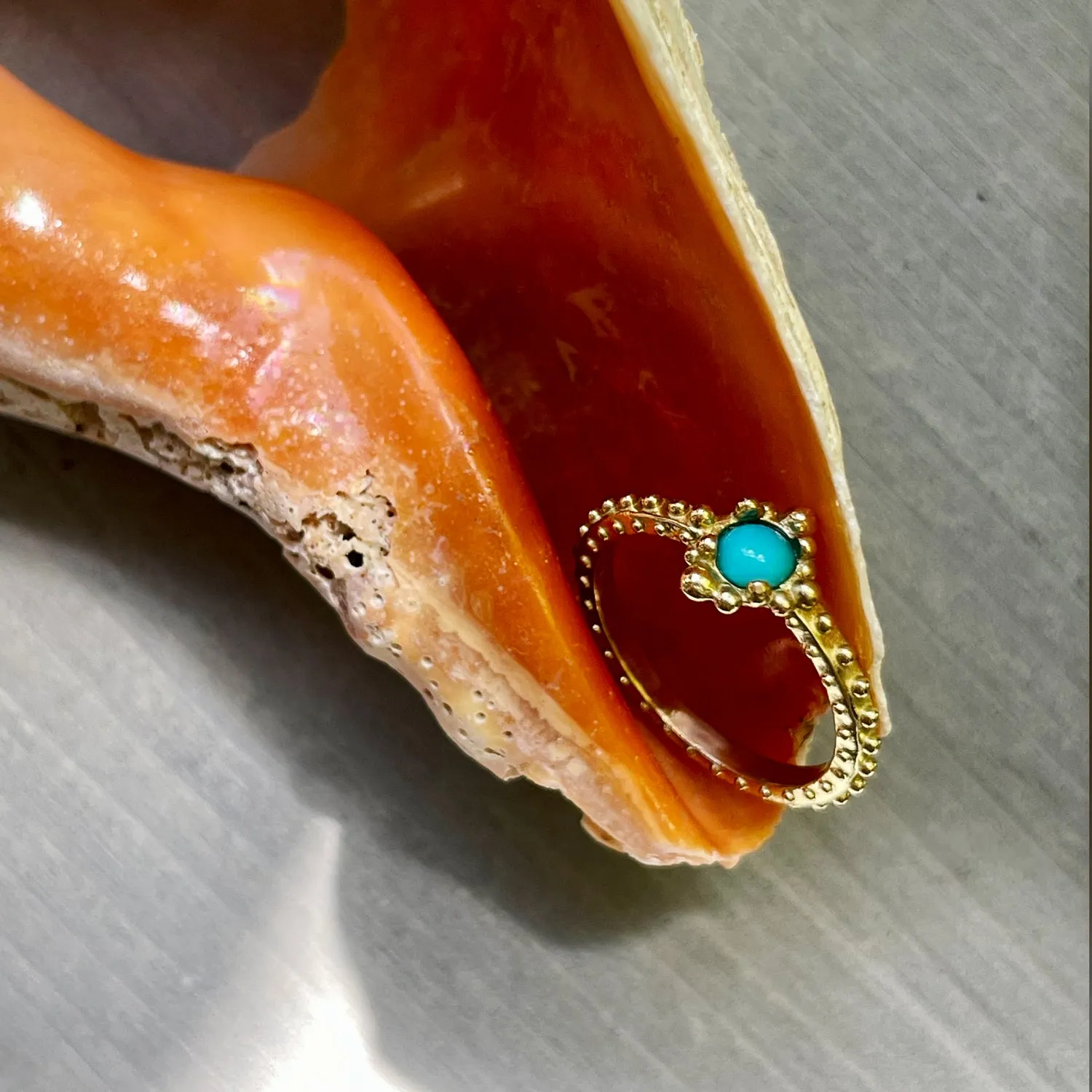 BOHEME BUBBLE TURQUOISE RING