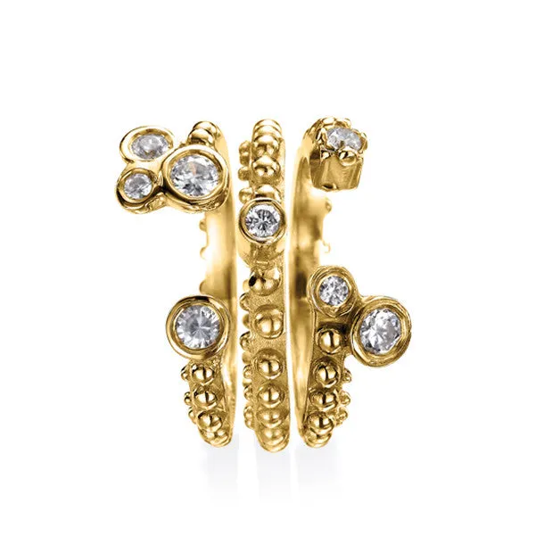 BOHEME CROWN QUATRE DIAMOND RING