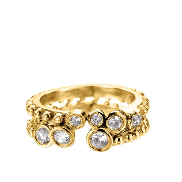 BOHEME CROWN QUATRE DIAMOND RING