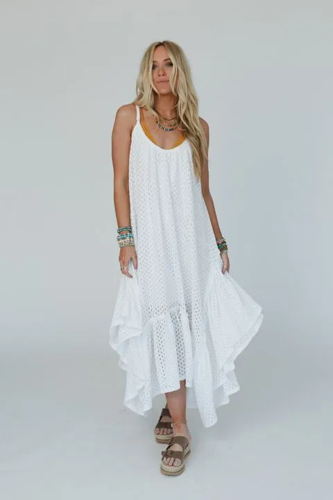 Breezy Days Maxi Dress - Off White