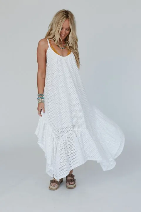 Breezy Days Maxi Dress - Off White