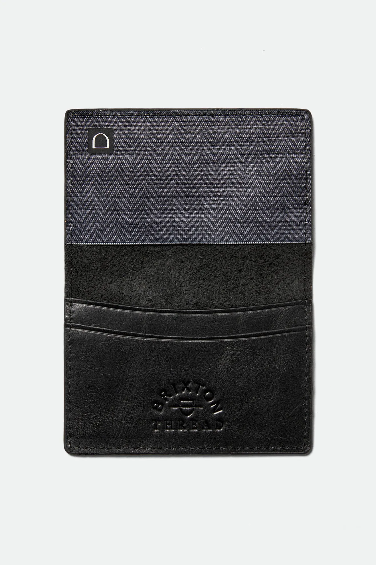 Brixton x Thread Wallet - Grey/Black