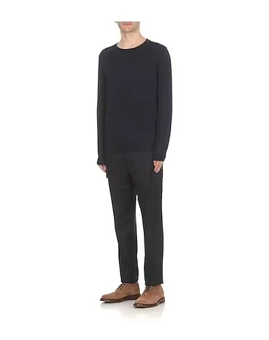 BRUNELLO CUCINELLI  |Crew Neck Wool Cashmere Long Sleeves Plain Sweaters