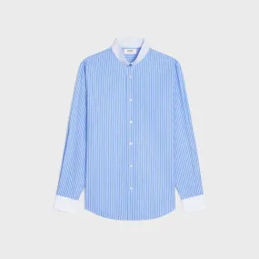 CELINE  |LOOSE SHIRT INVERTED COLLAR STRIPED COTTON  2C945719T.05CC