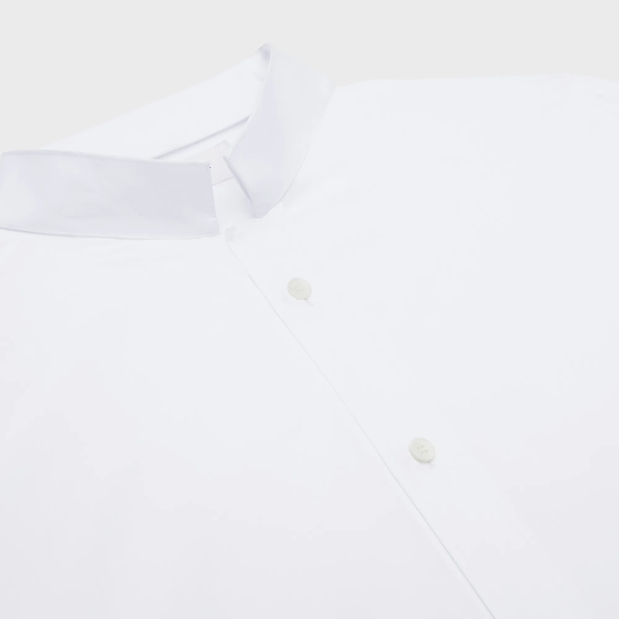 CELINE  |LOOSE SHIRT WITH INVERTED COLLAR IN COTTON POPLIN