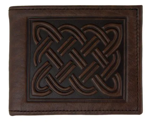 Celtic Braid Leather Wallet