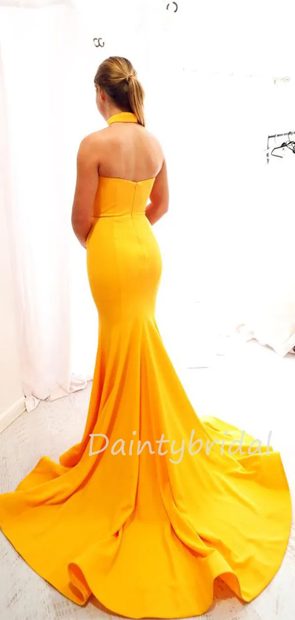 Charming Sweetheart Mermaid Side Slit Long Prom Dresses Evening Dresses.DB10439