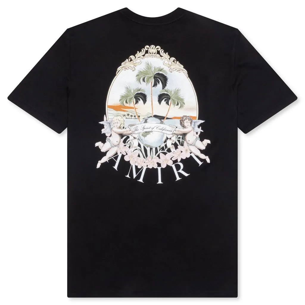 Cherub Palm Tee - Black