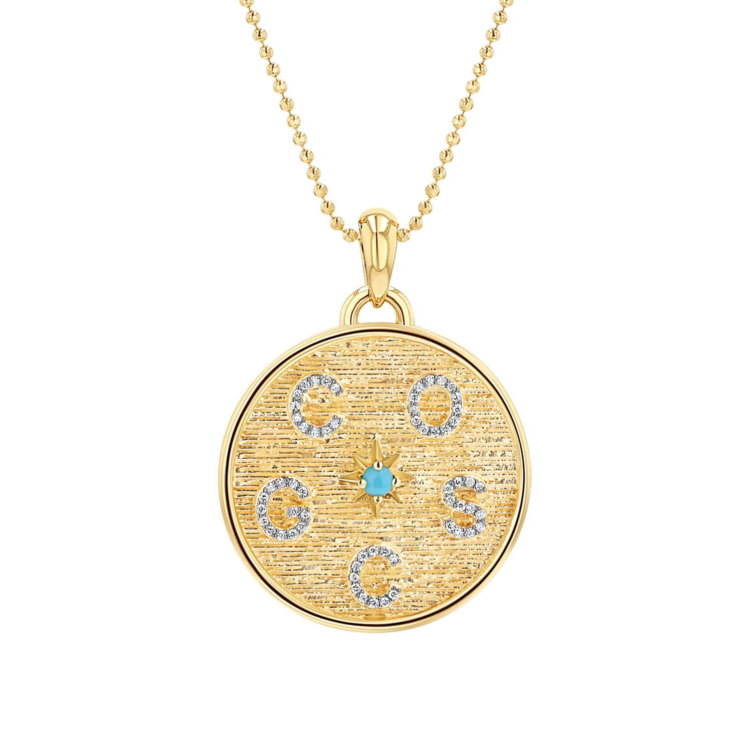 Circle of Life Diamond Multi Initial Necklace