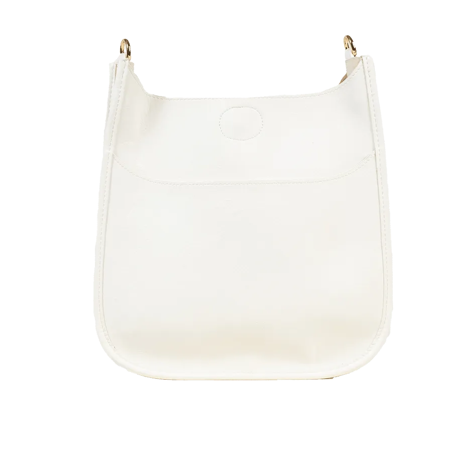 Classic Vegan Leather Messenger