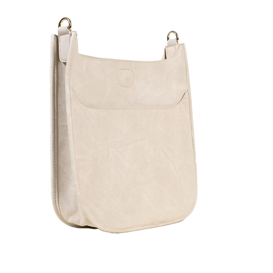 Classic Vegan Leather Messenger