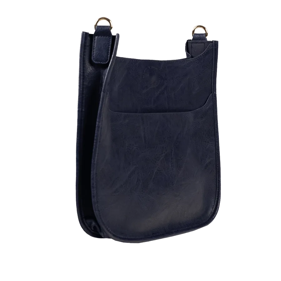 Classic Vegan Leather Messenger